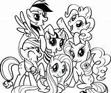 Coloring Pages Pony Little Games Getcolorings Ponies Po sketch template