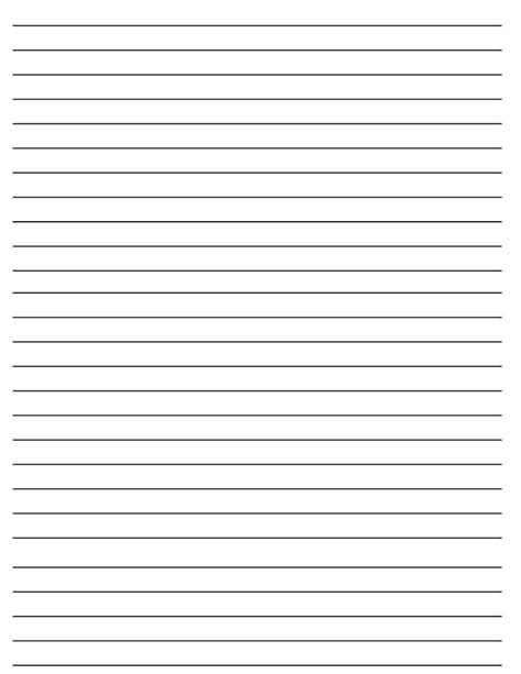 grade writing paper printable  lined writing paper