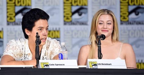 lili reinhart s first impression of cole sprouse wasn t as