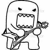Domo Coloring Pages Drawing Band Colouring Skillet Nice Template Sketch Getcolorings Getdrawings Color Library Printable Clipart Pilih Papan Clip sketch template