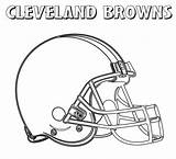 Browns Cleveland Coloring Pages Printable Kids sketch template