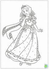 Coloring Princess Pages Disney Winter Getdrawings sketch template