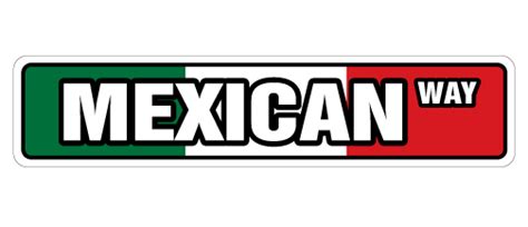 mexican flag street sign mexico mexicana flags restaurant food  ebay