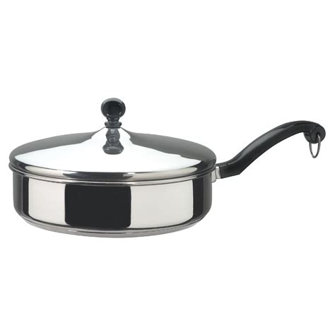 farberware classic   classic stainless steel covered fry pan