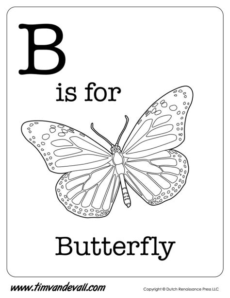 butterfly tims printables