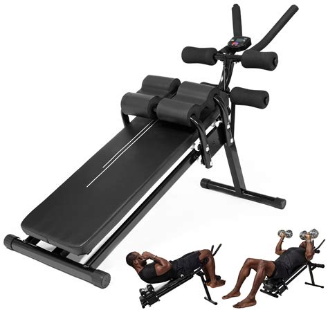 abdominal trainer machine ab crunch machine sit  bench abdominal tummy exercise equipment ab