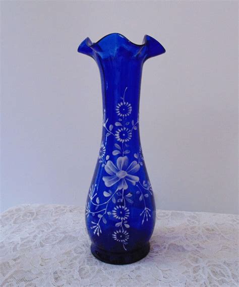16 Lovable Cobalt Blue Blown Glass Vase Decorative Vase Ideas