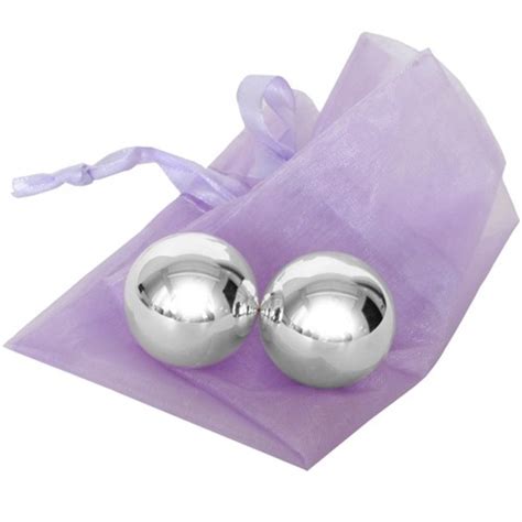 Weighted Orgasm Balls Metallic Sex Toys And Adult