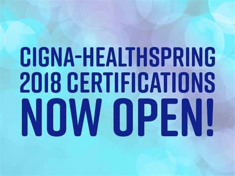 cigna healthspring  medicare advantage agent certification