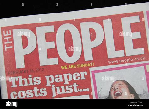 newspaper red top masthead  res stock photography  images alamy