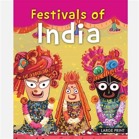 buy large print festivals of india book by madhur jaffrey online indic
