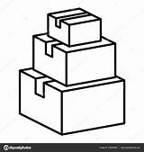 Cardboard Carton Clipartmag sketch template