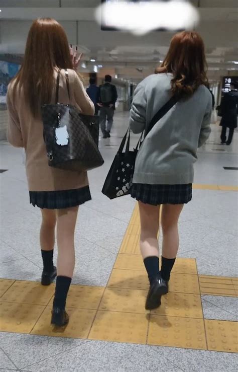 Luxury Brand Loving Tokyo Schoolgirls Caught On Camera By