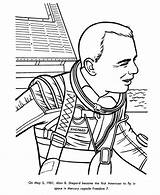 Astronaut Printables sketch template