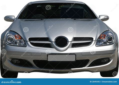 luxury sports car front view royalty  stock photo image