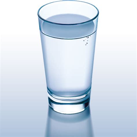 Glass Cup And Water Vector Vector Trust To Nature Free Vector Free Download