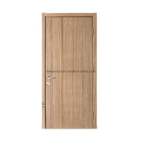 Natural Veneer Wood Flush Door Price Indian Main Door China Shaker