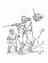 Anakin Gon Coloriage Skywalker Jinn Colorier Coloriages Imprimer Jedi Greatestcoloringbook Nggallery sketch template