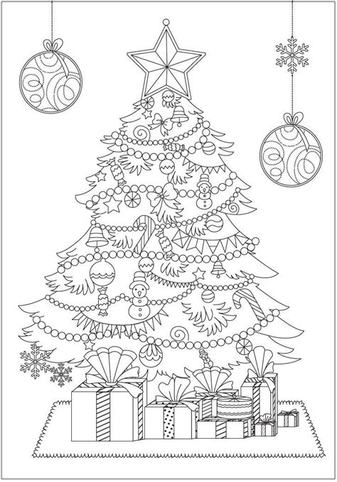 christmas coloring page illustration   page   coloring