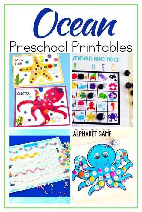 pin  preschool printables