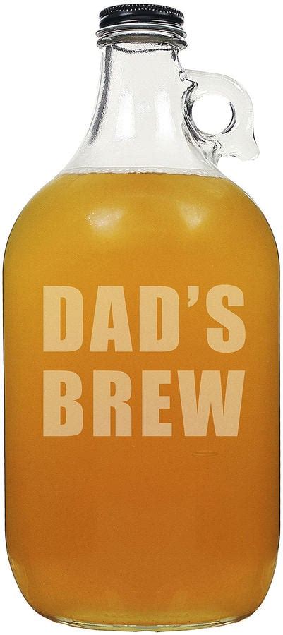 Cathy S Concepts Dad S Brew 64 Oz Beer Growler Fun Father S Day T