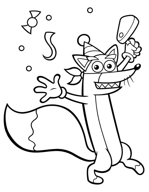swiper coloring page coloring home