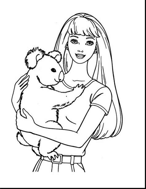 barbie camper coloring page coloring pages