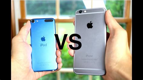 Ipod Touch 6th Generation Vs Iphone 6 Youtube
