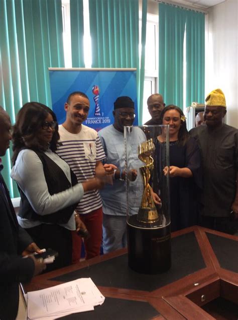 Hope For Nigeria Fifa Women’s World Cup Trophy Lands In