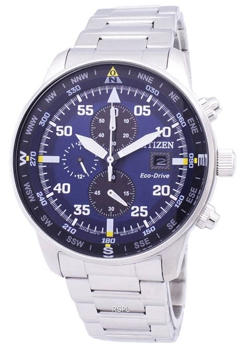 citizen aviator eco drive chronograph ca0690 88l men s watch