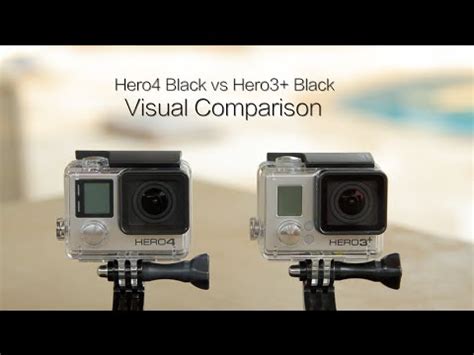 gopro hero  hero black visual comparison gopro tip  youtube