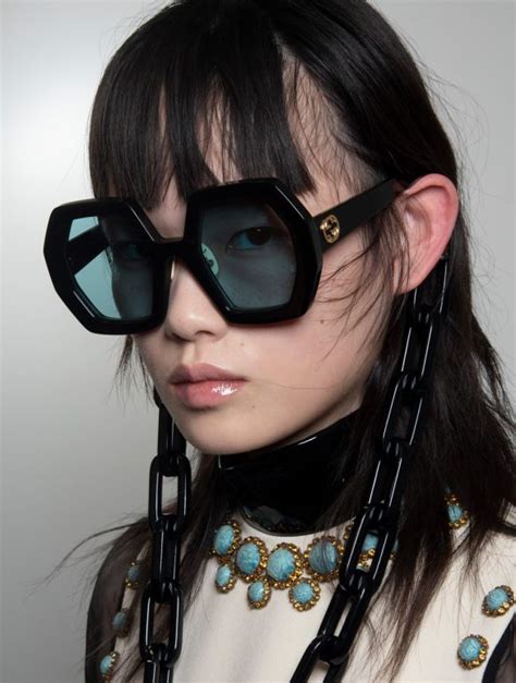 gucci spring 2020 fashion show backstage eyewear the impression