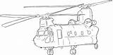 Chinook Helikopter Colouring Putih Hitam Kleurplaten Clker Vektor sketch template