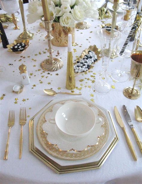 a sparkling new year s eve the glam pad new year table