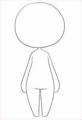 Chibi Bodies sketch template
