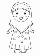 Mewarnai Tk Paud Ramadan Malvorlagen Ausdrucken Muslimah Hijab Princess Ausmalbilder Lieder Aneka Papan การ Anlässe Punkte Arabische Religionsunterricht Verbinden Buchstaben sketch template