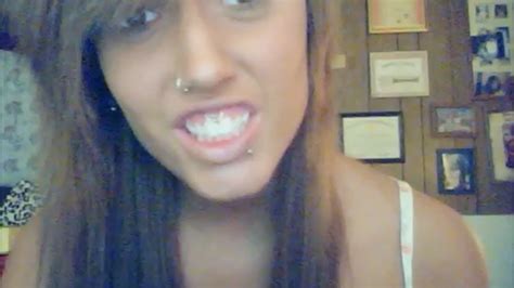 smiley piercing throwback 7 years ago angelvicious youtube
