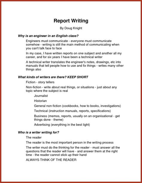 academic report writing sample writing  academic report