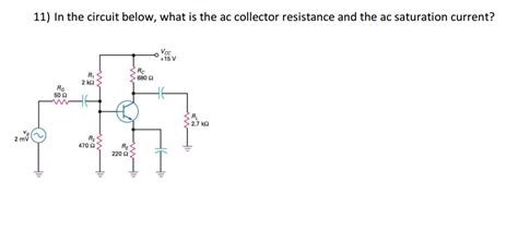 solved   circuit     ac collector cheggcom