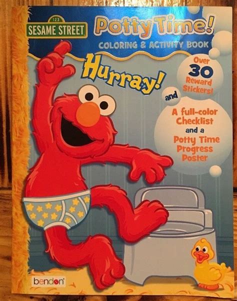 drawing sketch pads elmos sesame street potty time coloring