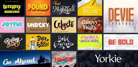 bold fonts  impactful designs design inspiration vrogue
