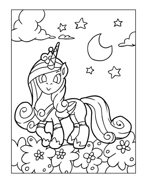 unicorn coloring page  unicorn coloring pages easy coloring pages