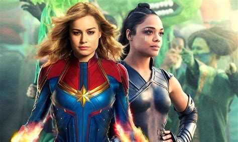 Captain Marvel And Valkyrie Are Coming Together