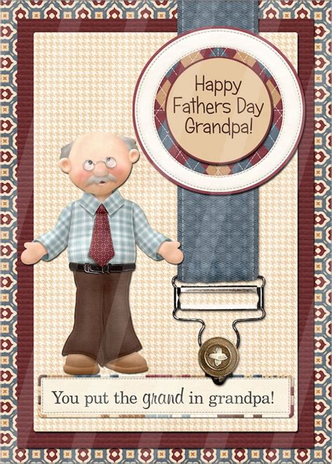 printable fathers day cards  grandpa