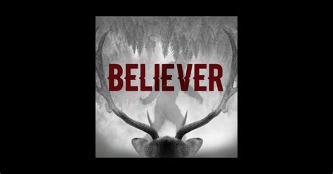 believer cover art believer podcast sticker teepublic