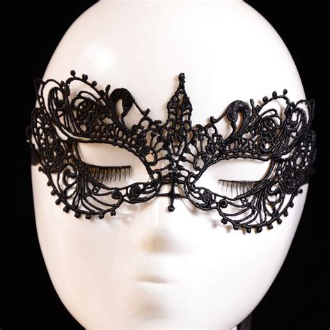 vogue lace half face eye mask venetian carnival hollow women fancy