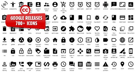 categorized icons  google gabriola graphics