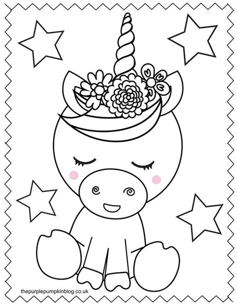 cute unicorn ice cream coloring pages