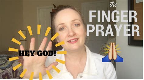 pray  easy finger prayer  kids  prayer tutorial