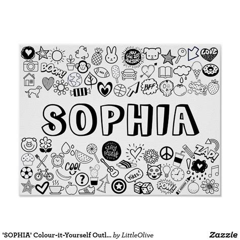 printable coloring pages    sophia